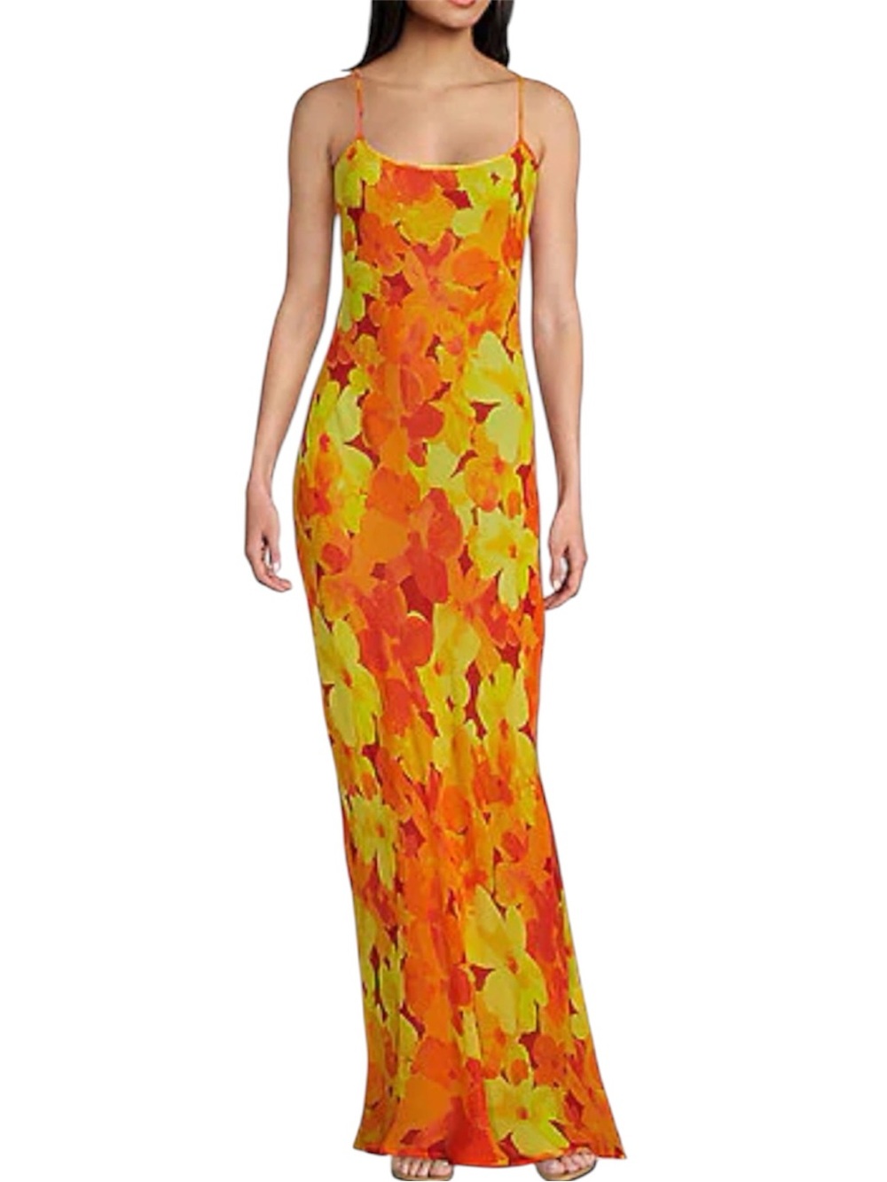 NWT Rumored Vintage Slip Maxi Dress in Heatwave - Size XL